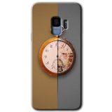 MRCİLETİSİMmrc-16700 Clocks Artwork Kılıf HD Desen Baskılı Arka Kapak Samsung Galaxy S9 ile uyumlu