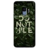 MRCİLETİSİMmrc-16706 Do Not Hide Kılıf HD Desen Baskılı Arka Kapak Samsung Galaxy S9 ile uyumlu
