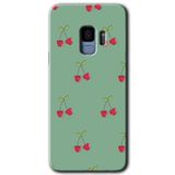 MRCİLETİSİMmrc-16720 Kiraz Berry Kılıf HD Desen Baskılı Arka Kapak Samsung Galaxy S9 ile uyumlu