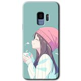 MRCİLETİSİMmrc-16773 Happy Girl Kılıf HD Desen Baskılı Arka Kapak Samsung Galaxy S9 ile uyumlu