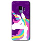 MRCİLETİSİMmrc-16793 Unicorn Sleep Kılıf HD Desen Baskılı Arka Kapak Samsung Galaxy S9 ile uyumlu