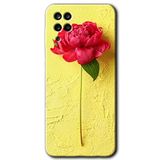 MRCİLETİSİMmrc-176003 Kırmızı Gül Kılıf Kapak Hayalet Ekran Yandan Gözükmez Samsung Galaxy M12 ile uyumlu
