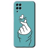 MRCİLETİSİMmrc-176029 Mutluluk Kılıf Kapak Hayalet Ekran Yandan Gözükmez Samsung Galaxy M12 ile uyumlu