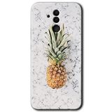 MRCİLETİSİMmrc-183672 Ananas Kılıf Kapak Hayalet Ekran Yandan Gözükmez Huawei Mate 20 Lite ile uyumlu