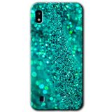 MRCİLETİSİMmrc-18703 Diamonds Kılıf Baskılı Kapak Tam Ekran Koruyucu Samsung Galaxy A10 ile uyumlu