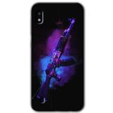 MRCİLETİSİMmrc-18738 AK Kılıf Baskılı Kapak Tam Ekran Koruyucu Samsung Galaxy A10 ile uyumlu