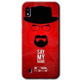 MRCİLETİSİMmrc-18819 Say My Name Kılıf Baskılı Kapak Tam Ekran Koruyucu Samsung Galaxy A10 ile uyumlu