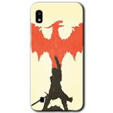 MRCİLETİSİMmrc-18834 Dragon Hunter 1 Kılıf Baskılı Kapak Tam Ekran Koruyucu Samsung Galaxy A10 ile uyumlu