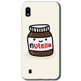MRCİLETİSİMmrc-18836 Nutella Aşkım Kılıf Baskılı Kapak Tam Ekran Koruyucu Samsung Galaxy A10 ile uyumlu