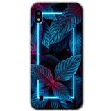 MRCİLETİSİMmrc-18851 Mekanik Yaprak 4 Kılıf Baskılı Kapak Tam Ekran Koruyucu Samsung Galaxy A10 ile uyumlu