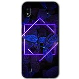 MRCİLETİSİMmrc-18852 Mekanik Yaprak 5 Kılıf Baskılı Kapak Tam Ekran Koruyucu Samsung Galaxy A10 ile uyumlu