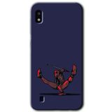MRCİLETİSİMmrc-18961 DeadPool 3 Kılıf Baskılı Kapak Tam Ekran Koruyucu Samsung Galaxy A10 ile uyumlu