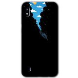 MRCİLETİSİMmrc-18966 Derinlere Yolculuk Kılıf Baskılı Kapak Tam Ekran Koruyucu Samsung Galaxy A10 ile uyumlu