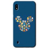 MRCİLETİSİMmrc-18980 Mickey Kılıf Baskılı Kapak Tam Ekran Koruyucu Samsung Galaxy A10 ile uyumlu