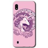 MRCİLETİSİMmrc-18994 Unicorn Kılıf Baskılı Kapak Tam Ekran Koruyucu Samsung Galaxy A10 ile uyumlu