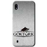 MRCİLETİSİMmrc-19140 Göktürk Kılıf Baskılı Kapak Tam Ekran Koruyucu Samsung Galaxy A10 ile uyumlu