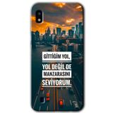 MRCİLETİSİMmrc-19150 Manzara Seviyorum Kılıf Baskılı Kapak Tam Ekran Koruyucu Samsung Galaxy A10 ile uyumlu