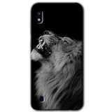 MRCİLETİSİMmrc-19190 Lion Kılıf Baskılı Kapak Tam Ekran Koruyucu Samsung Galaxy A10 ile uyumlu