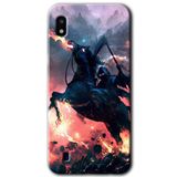 MRCİLETİSİMmrc-19215 Bloodhorne Kılıf Baskılı Kapak Tam Ekran Koruyucu Samsung Galaxy A10 ile uyumlu