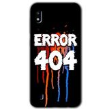 MRCİLETİSİMmrc-19227 404 Error Kılıf Baskılı Kapak Tam Ekran Koruyucu Samsung Galaxy A10 ile uyumlu