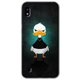 MRCİLETİSİMmrc-19245 Angry Duck Kılıf Baskılı Kapak Tam Ekran Koruyucu Samsung Galaxy A10 ile uyumlu