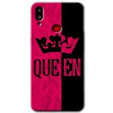 MRCİLETİSİMmrc-19358 Queen Kılıf Baskılı Kapak Tam Ekran Koruyucu Samsung Galaxy A10s ile uyumlu