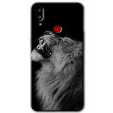 MRCİLETİSİMmrc-19740 Lion Kılıf Baskılı Kapak Tam Ekran Koruyucu Samsung Galaxy A10s ile uyumlu
