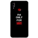 MRCİLETİSİMmrc-19762 For You Kılıf Baskılı Kapak Tam Ekran Koruyucu Samsung Galaxy A10s ile uyumlu