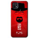 MRCİLETİSİMmrc-201420 Say My Name Kılıf Baskılı Kapak Tam Kaplayan Mat Seramik Oppo A15 ile uyumlu