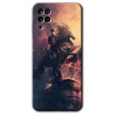 MRCİLETİSİMmrc-20596 Atatürk Portre Kılıf Baskılı Kapak Tam Ekran Koruyucu Samsung Galaxy A12 ile uyumlu