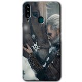 MRCİLETİSİMmrc-21018 Kadim Dost Kılıf Baskılı Kapak Tam Ekran Koruyucu Samsung Galaxy A20s ile uyumlu