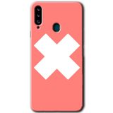 MRCİLETİSİMmrc-21160 Close Kılıf Baskılı Kapak Tam Ekran Koruyucu Samsung Galaxy A20s ile uyumlu
