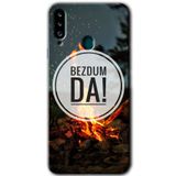 MRCİLETİSİMmrc-21331 Bezdum Da Kılıf Baskılı Kapak Tam Ekran Koruyucu Samsung Galaxy A20s ile uyumlu