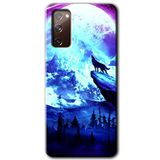 MRCİLETİSİMmrc-2260 Mega Kurt Kılıf HD Desen Baskılı Arka Kapak Samsung Galaxy S20 FE ile uyumlu