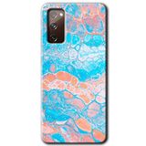 MRCİLETİSİMmrc-2299 Bubbles 1 Kılıf HD Desen Baskılı Arka Kapak Samsung Galaxy S20 FE ile uyumlu