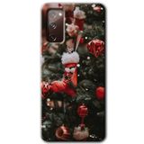 MRCİLETİSİMmrc-2313 Happy New Year Kılıf HD Desen Baskılı Arka Kapak Samsung Galaxy S20 FE ile uyumlu