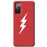 MRCİLETİSİMmrc-2411 Flash Logo Kılıf HD Desen Baskılı Arka Kapak Samsung Galaxy S20 FE ile uyumlu