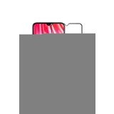 MRCİLETİSİMmrc-24810 Mega Kurt Kılıf Baskılı Kapak Tam Ekran Koruyucu Samsung Galaxy A50 ile uyumlu