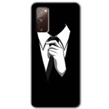 MRCİLETİSİMmrc-2489 Smokin Kılıf HD Desen Baskılı Arka Kapak Samsung Galaxy S20 FE ile uyumlu