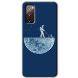 MRCİLETİSİMmrc-2495 Uzay İşçisi Kılıf HD Desen Baskılı Arka Kapak Samsung Galaxy S20 FE ile uyumlu