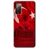 MRCİLETİSİMmrc-2613 Anıtkabir Atatürk Kılıf HD Desen Baskılı Arka Kapak Samsung Galaxy S20 FE ile uyumlu