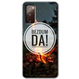 MRCİLETİSİMmrc-2631 Bezdum Da Kılıf HD Desen Baskılı Arka Kapak Samsung Galaxy S20 FE ile uyumlu