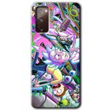 MRCİLETİSİMmrc-2642 Graffiti Çizgi Film Kılıf HD Desen Baskılı Arka Kapak Samsung Galaxy S20 FE ile uyumlu