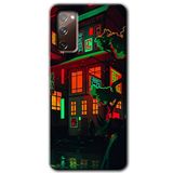 MRCİLETİSİMmrc-2692 China Street Kılıf HD Desen Baskılı Arka Kapak Samsung Galaxy S20 FE ile uyumlu