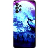 MRCİLETİSİMmrc-27010 Mega Kurt Kılıf Baskılı Kapak Tam Ekran Koruyucu Samsung Galaxy A52s ile uyumlu