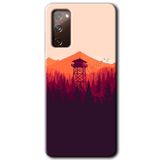 MRCİLETİSİMmrc-2746 Gözlem Kulesi Kılıf HD Desen Baskılı Arka Kapak Samsung Galaxy S20 FE ile uyumlu