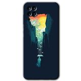 MRCİLETİSİMmrc-30343 City Bird Sky Kılıf Baskılı Kapak Tam Ekran Koruyucu Samsung Galaxy M12 ile uyumlu