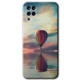 MRCİLETİSİMmrc-30499 Zeplin Kılıf Baskılı Kapak Tam Ekran Koruyucu Samsung Galaxy M12 ile uyumlu