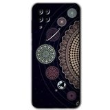 MRCİLETİSİMmrc-30786 Gezegen Döngüsü Kılıf Baskılı Kapak Tam Ekran Koruyucu Samsung Galaxy M12 ile uyumlu