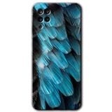 MRCİLETİSİMmrc-30794 9D Tüyler Kılıf Baskılı Kapak Tam Ekran Koruyucu Samsung Galaxy M12 ile uyumlu